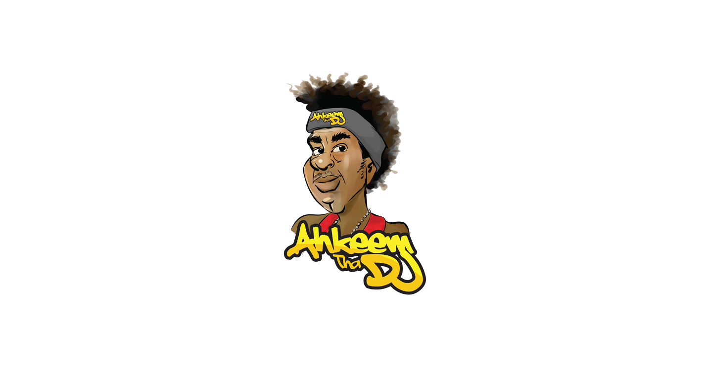 WebbGraphics Ahkeem The DJ Illustration