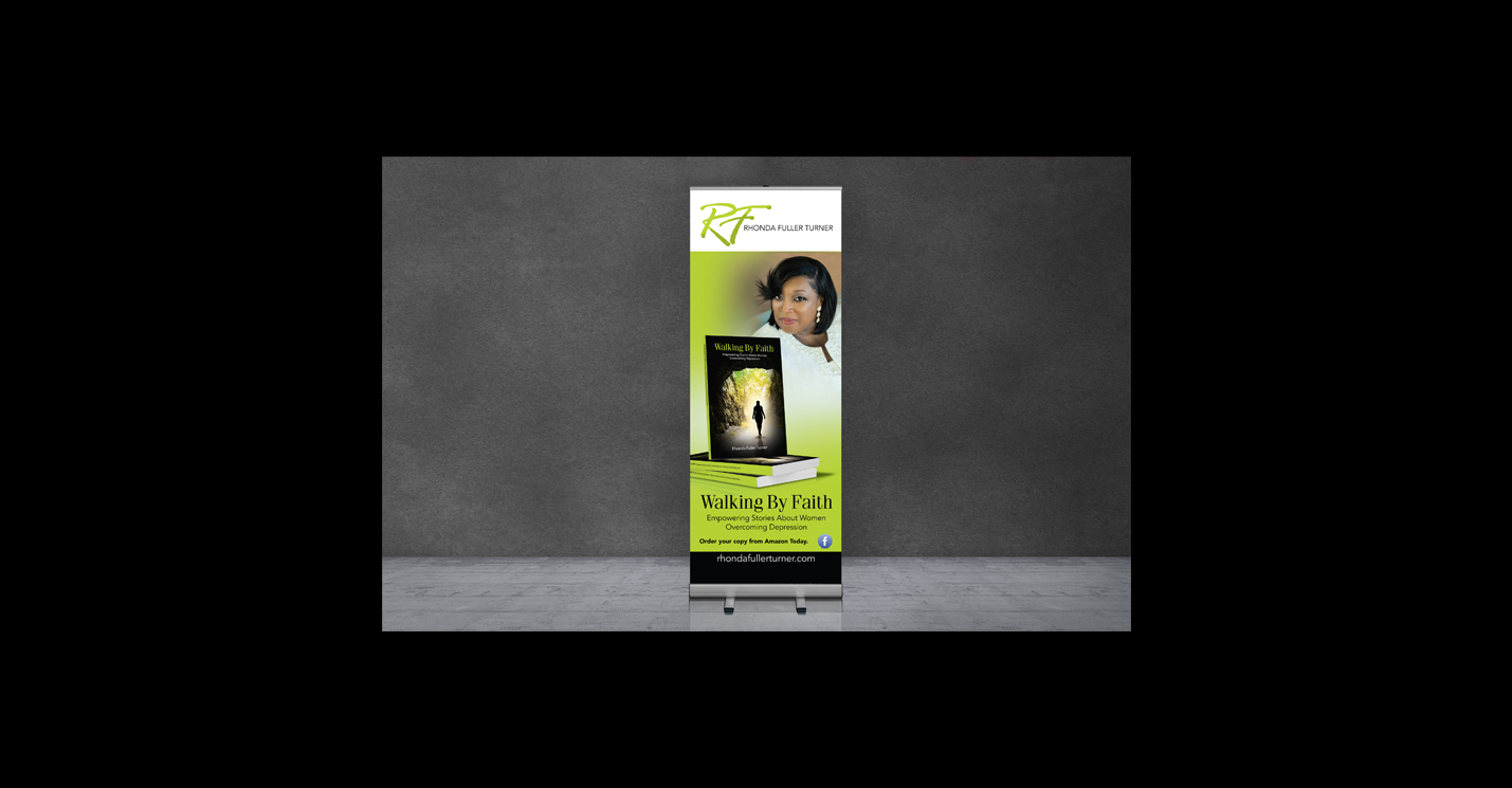 Webb Graphics Rhonda Fuller Turner Roll-Up