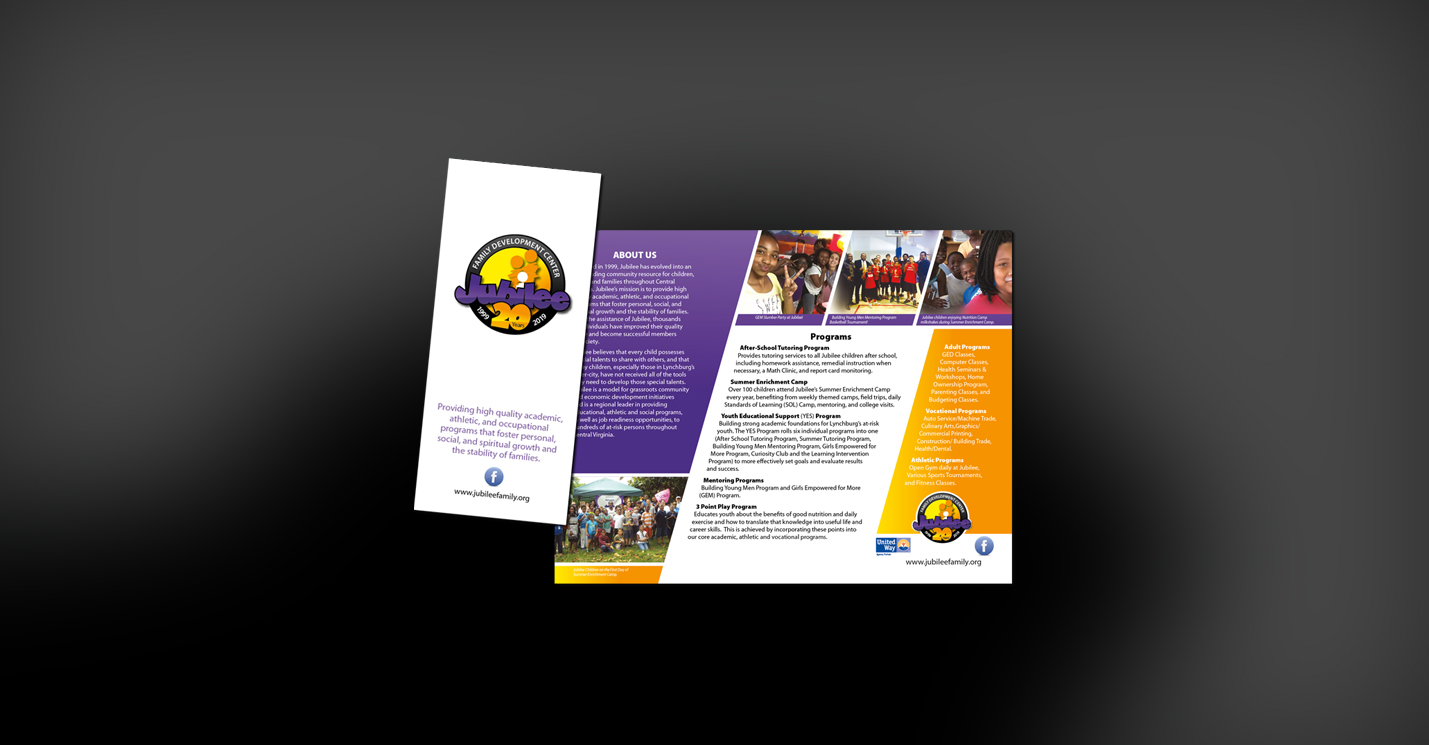 Webb Graphics Jubilee Brochure