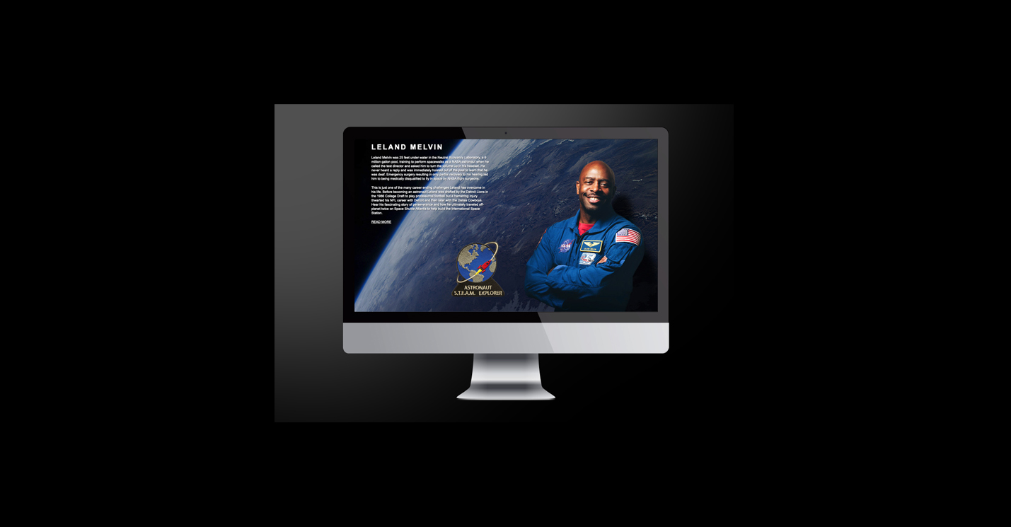 Leland Melvin Website